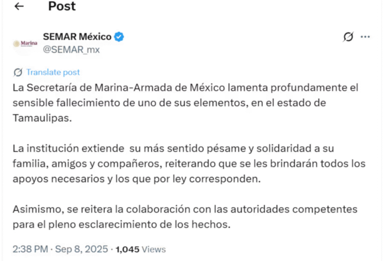 Misteriosa muerte de marino sacude Altamira: lo ligan al robo de combustible