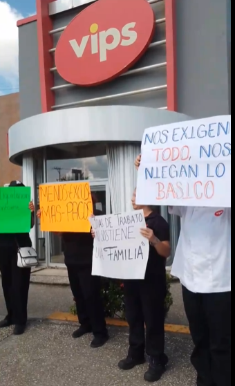 ¡Increíble pero cierto! Despiden a empleados de Vips en Tampico… ¡sin pagarles un solo peso!
