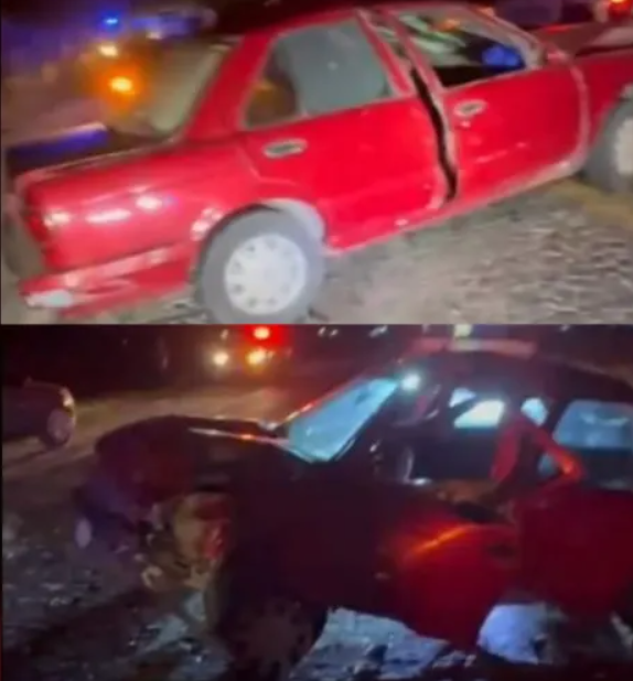 Periodista cubre accidente; rompe en llanto al descubrir que se trataba de sus hijos