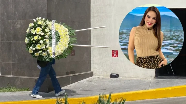 Dan último adiós a Débora Estrella, presentadora fallecida en accidente aéreo