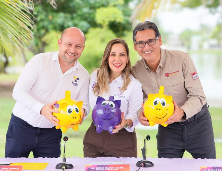 Ciudad Madero será sede del Teletón 2025, anuncian Dunia y Erasmo