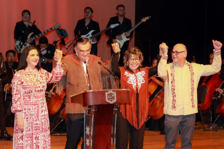 Mónica Villarreal destaca el compromiso de Tampico con el arte y la cultura durante inauguración del Festival Internacional en la Costa del Seno Mexicano