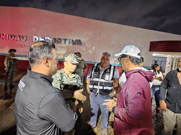 Ordena Erasmo operativo de apoyo a familias por intensas lluvias