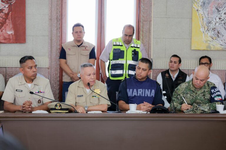 Mónica Villarreal Anaya coordina con autoridades estatales acciones preventivas ante posible desbordamiento del río Pánuco
