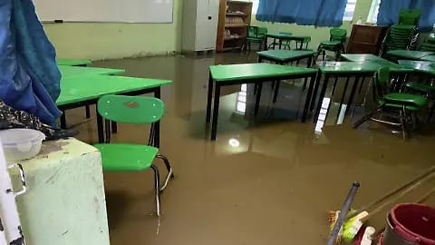 Invertirán 3.5 MDP en reparar escuelas afectadas por lluvias en la zona sur