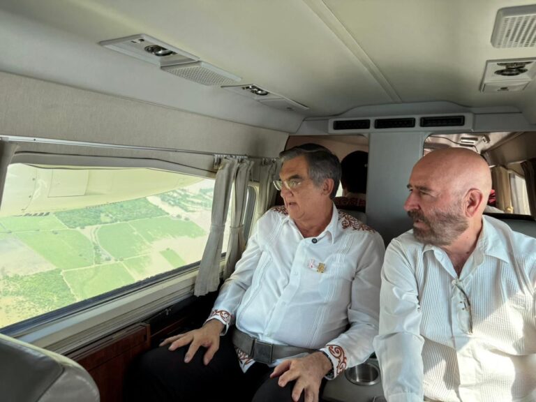 Supervisa Américo Villarreal creciente del Pánuco; preparados para brindar apoyo en caso necesario