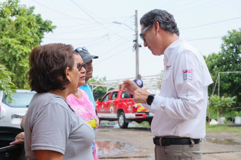 Permanecerá vigilancia y protección a familias cerca del Pánuco: Erasmo González