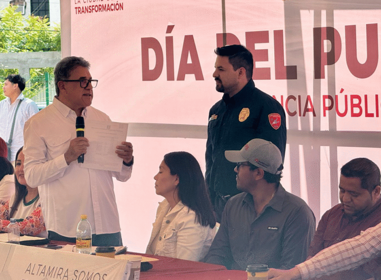 Respalda Armando Martínez a Bomberos Voluntarios de Altamira