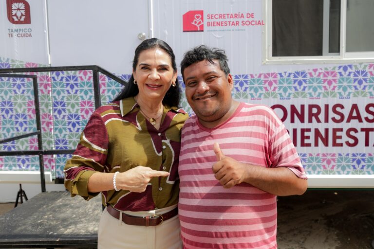 Tampico consolida el programa «Sonrisas del Bienestar»