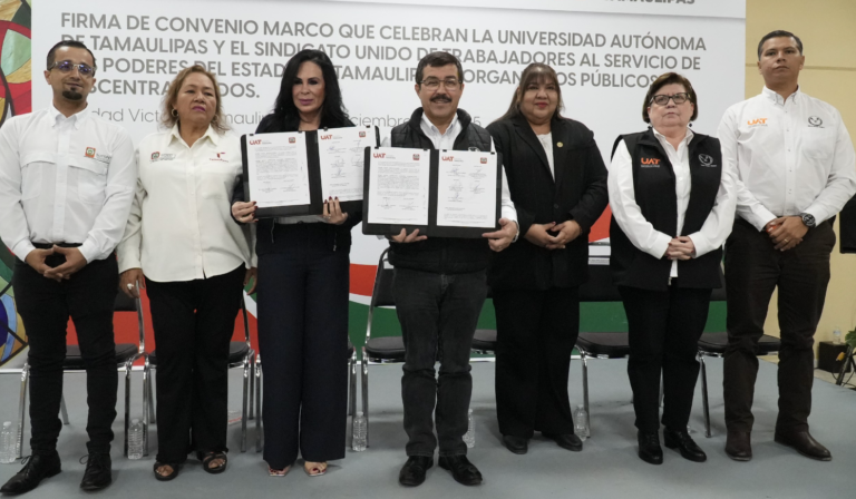 Otorgará la UAT becas a hijos de trabajadores del SUTSPET