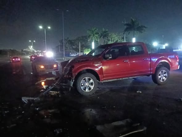 Accidente en la Avenida de la Industria deja un lesionado