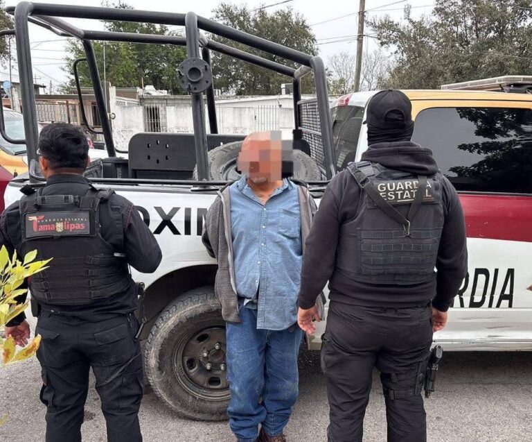Asaltante de Oxxo es detenido tras operativo de la Guardia Estatal en Reynosa