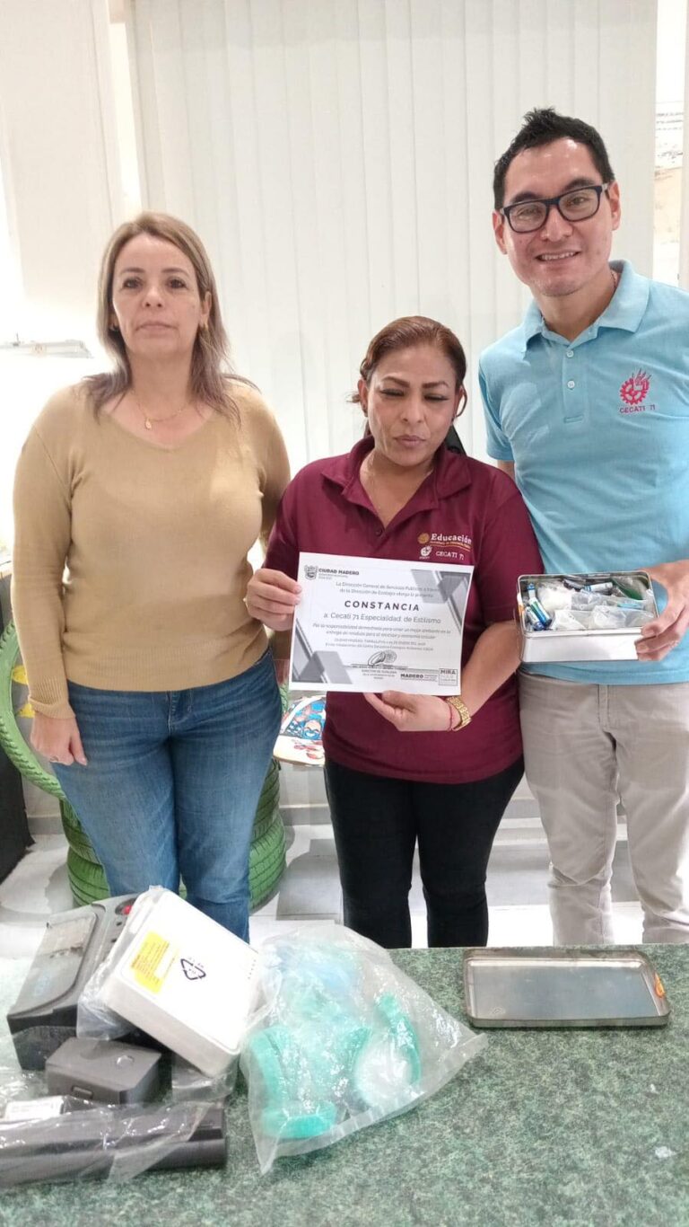 Vigente la campaña de reciclaje en Ciudad Madero