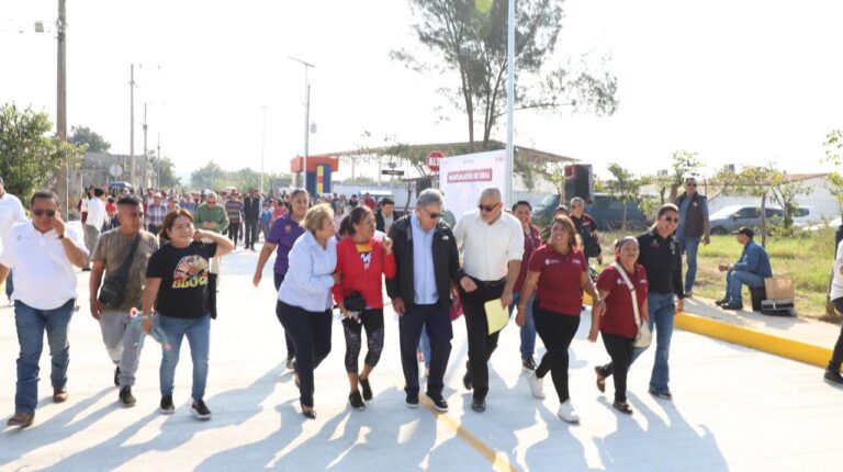 Con obras de calidad Armando Martínez dignifica vialidades en Altamira