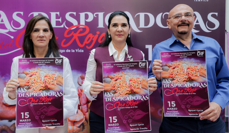 Rinde el Gobierno Municipal y el Sistema DIF Tampico homenaje a las despicadoras con la puesta en escena “Las Despicadoras del Oro Rojo