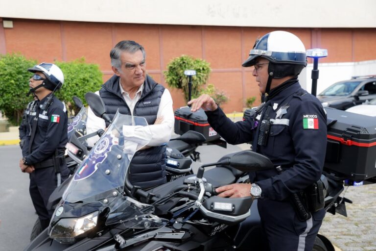 Mónica Villarreal fortalece la seguridad vial con nuevas motopatrullas en Tampico