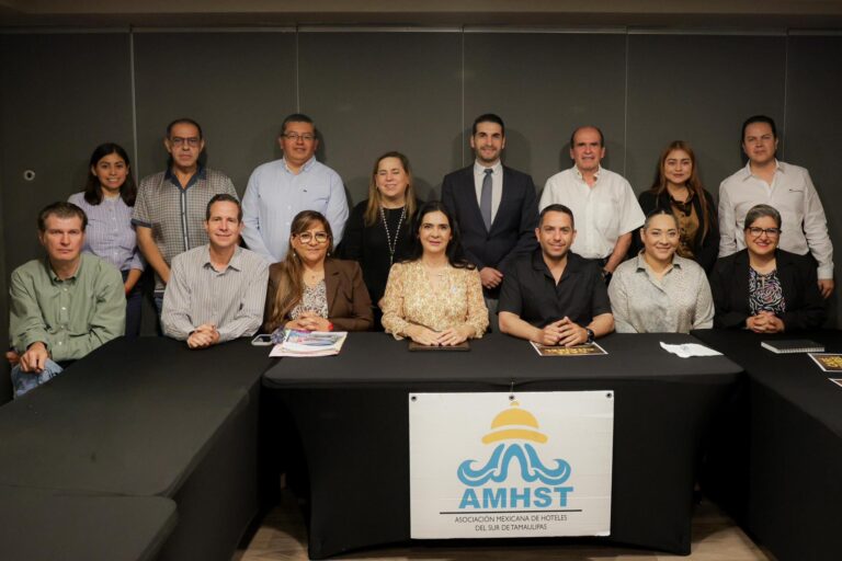 Fortalece Mónica Villarreal coordinación con Hoteleros y Canaco para impulsar turismo y seguridad