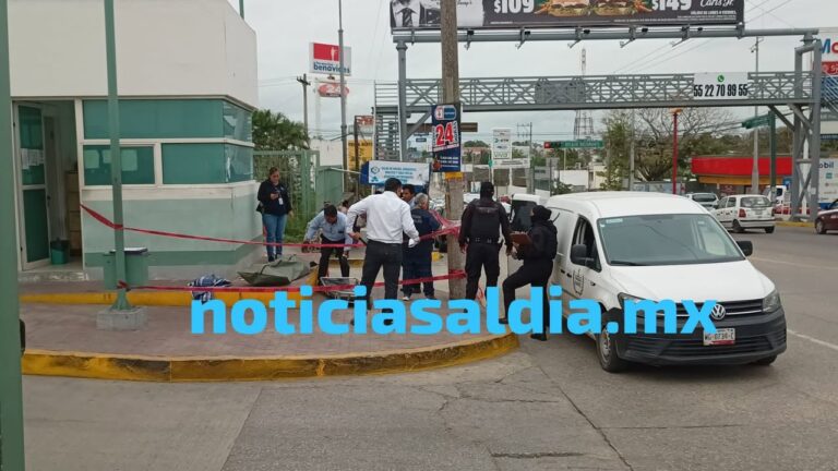 Fallece persona en acceso principal del Hospital General de Tampico