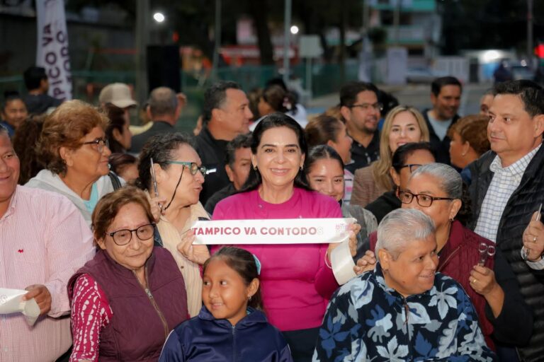 La alcaldes Mónica Villarreal fortalece la movilidad y la seguridad con obra de pavimentación en la colonia Presas del Arenal