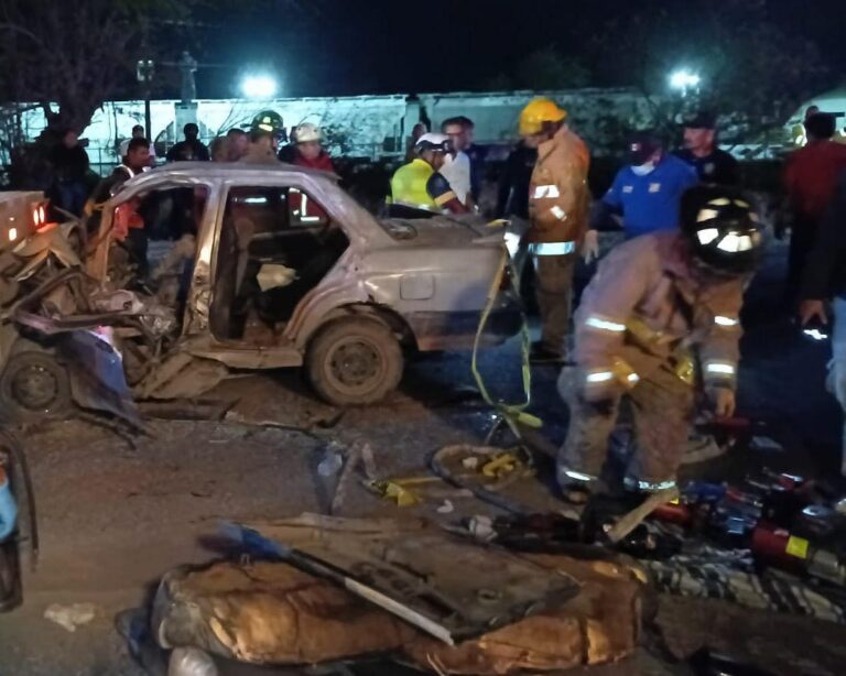 Fuerte choque en la Tampico–Valles deja un hombre sin vida