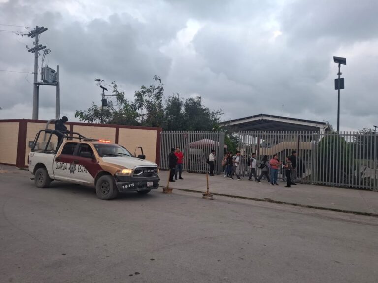 Balazos que no fueron: movilizan a fuerzas en CBTis 275 por falso reporte de tiroteo