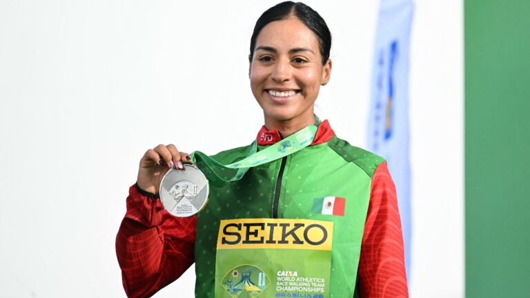 ¡Orgullo mexicano! Alejandra Ortega gana la plata en el Campeonato Mundial de Marcha por Equipos