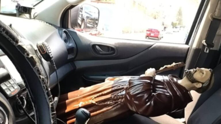 Detienen a sujeto que había robado imagen religiosa en iglesia de Ecatepec