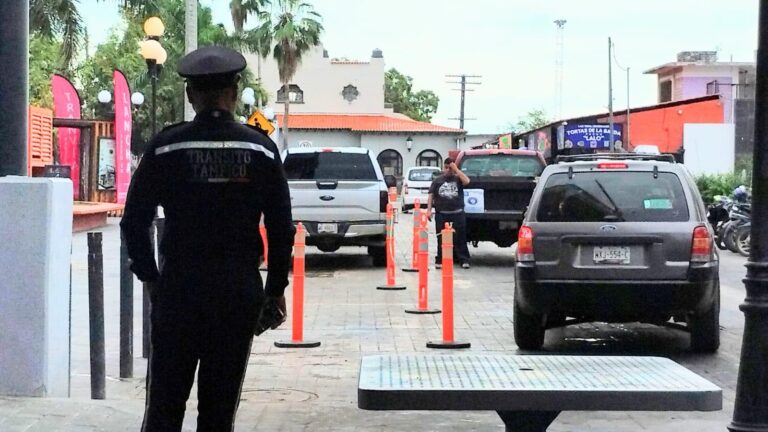 Tránsito refuerza operativos contra «apartados» para estacionamiento