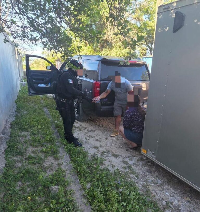 Rescate en San Fernando: liberan a dos personas y aseguran armas, vehículos y ponchallantas en operativo de la Guardia Estatal