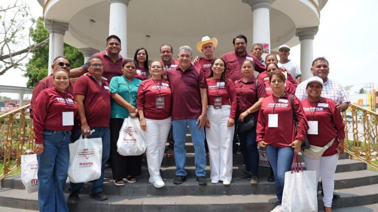 Fortalece Armando Martínez unidad de Morena en Altamira