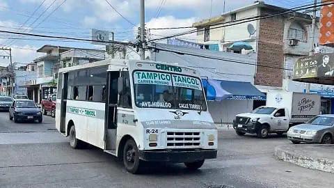 Adecuaciones en rutas de transporte al norte de Tampico benefician a miles de ciudadanos