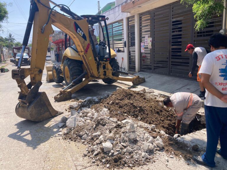 COMAPA Altamira atiende reportes de fugas de agua potable