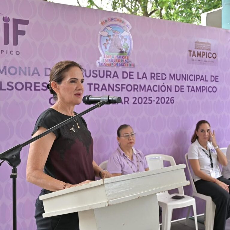 Clausura Presidenta del DIF Tampico Ciclo 2025-2026 de la Red de Impulsores de la Transformación*