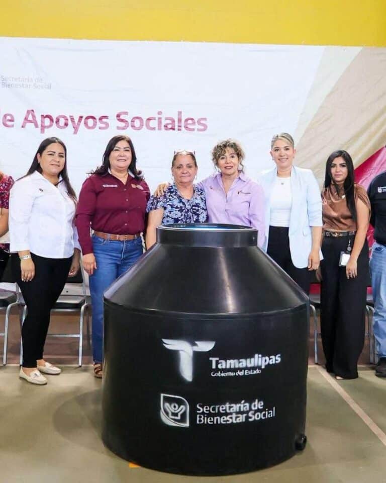 Lleva SEBIEN apoyos sociales a Camargo y Miguel Alemán*