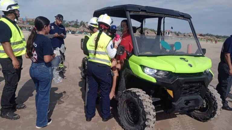 Guardia Estatal activa protocolos de auxilio tras rescate de dos personas