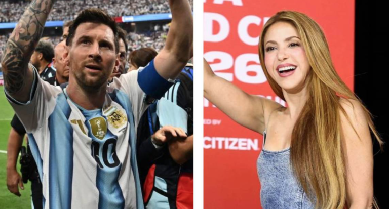¡Se vuelve a robar los reflectores! Shakira acude al partido de Argentina en el Mundial y elogia a Messi