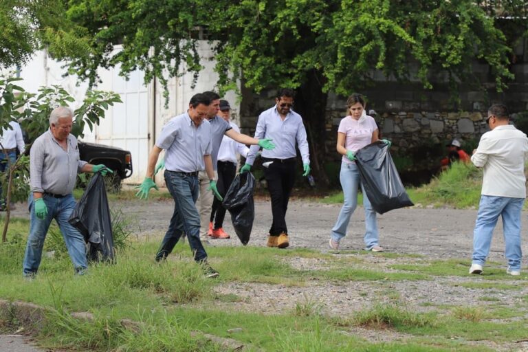 Participa Secretaría de Salud en Cuarta Jornada Estatal de Limpieza