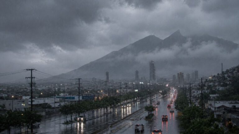 ¡Alista tu paraguas! Pronostican lluvia para Nuevo León, ¿a partir de cuándo?