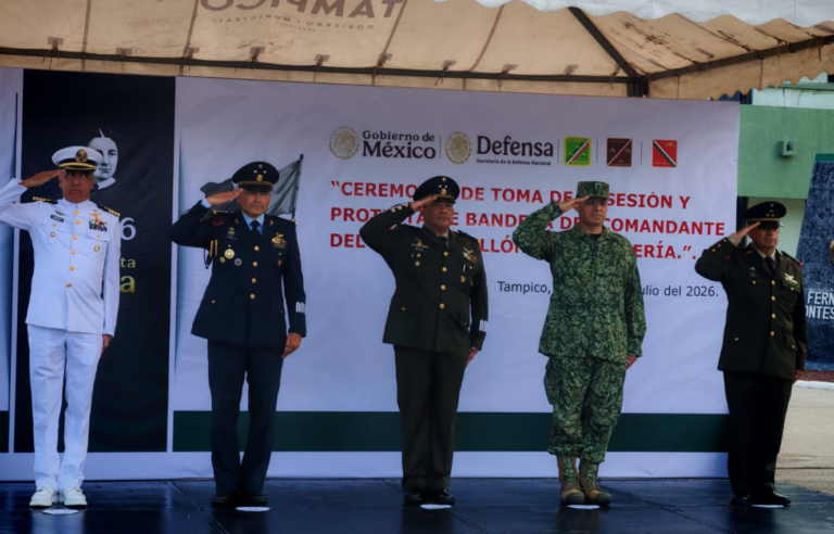 Asume Alfredo Anastasio Castillo Moreno el mando del 15 B de I en el sur de Tamaulipas