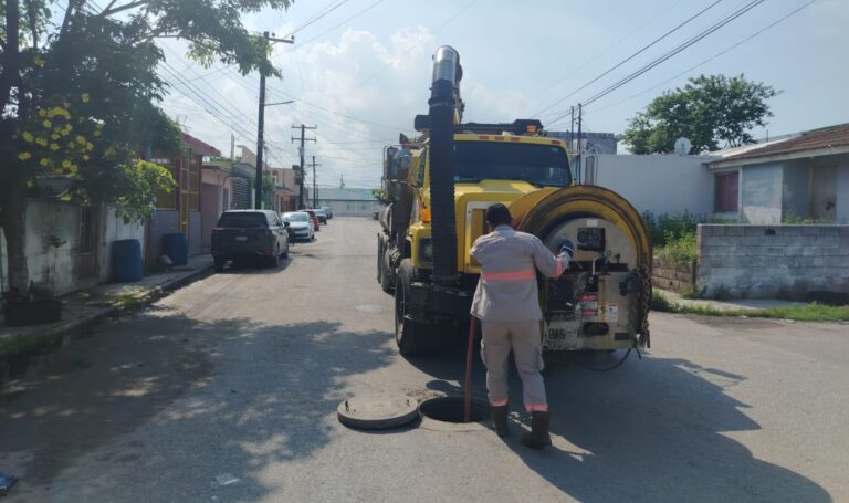 Trabaja COMAPA Altamira por un sistema de drenaje más funcional