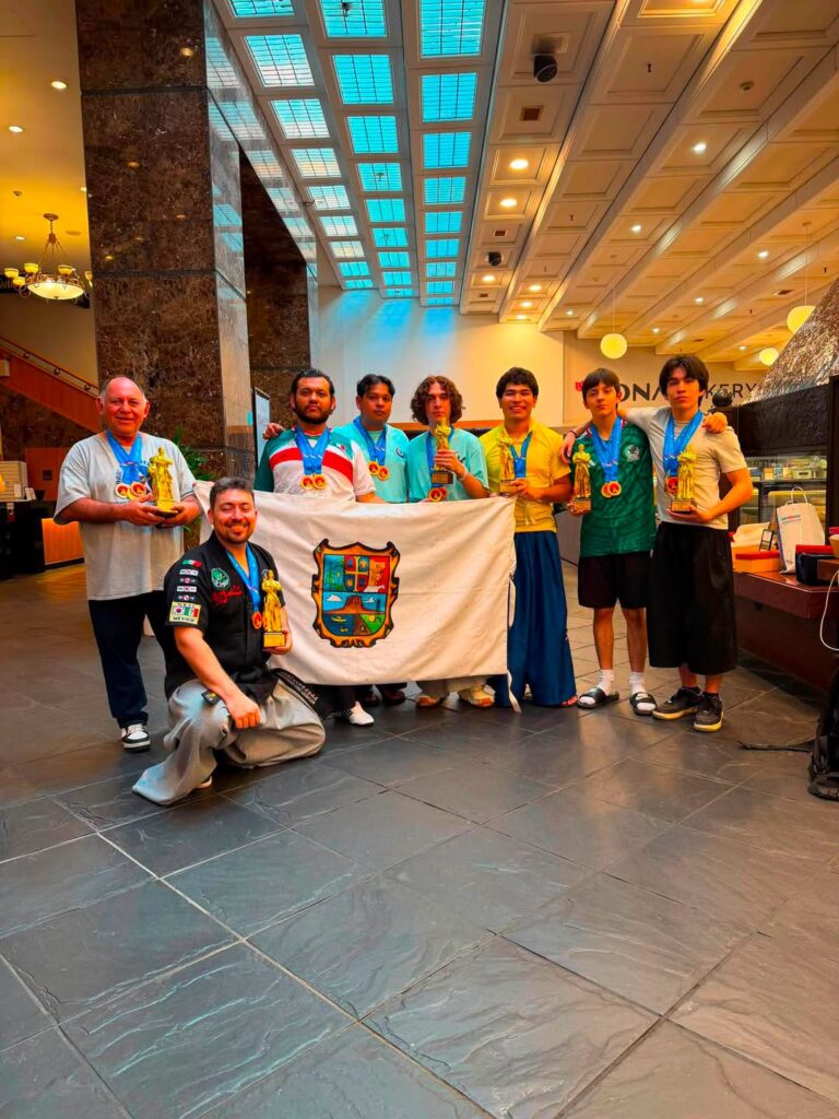 Ocho tamaulipecos hacen historia con México en Corea del Sur; conquistan el primer título mundial de Haidong Gumdo*