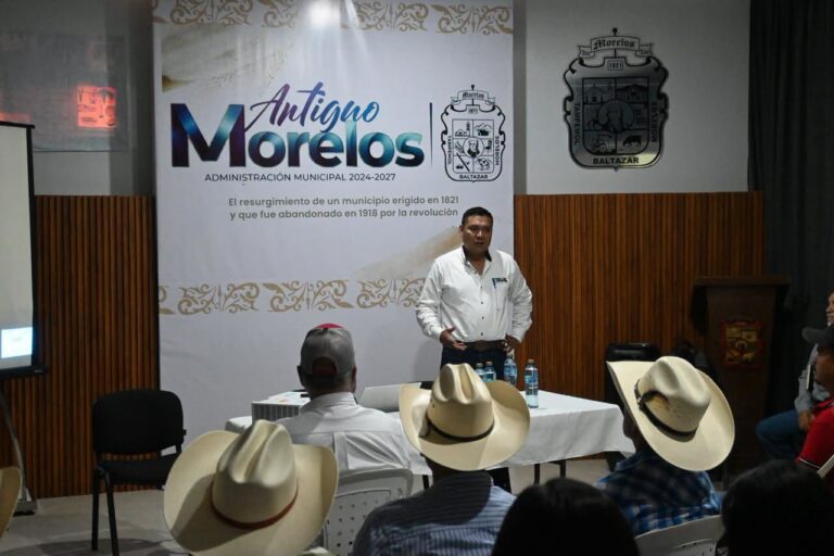 Mejoran actividad ganadera con capacitación a productores de Antiguo Morelos