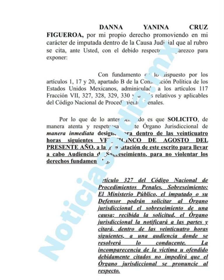La defensa va con todo por Dana Yanina! Exigen audiencia para frenar el proceso