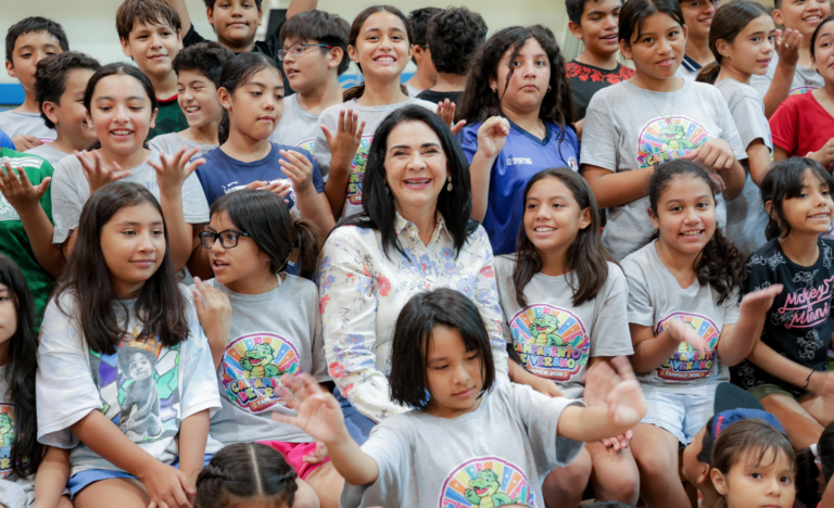 Reúne Campamento de Verano a 572 niñas y niños en unidades deportivas de Tampico